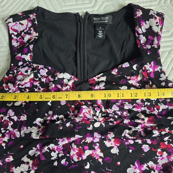 White House I Black Market Instantly Slimming Dress Sz. 8 - Picture 4 of 5